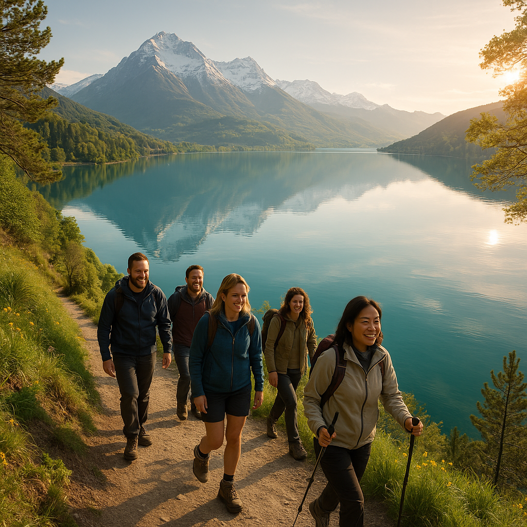 Randonnée célibataire à Annecy : lac, sommets des Aravis et rencontres