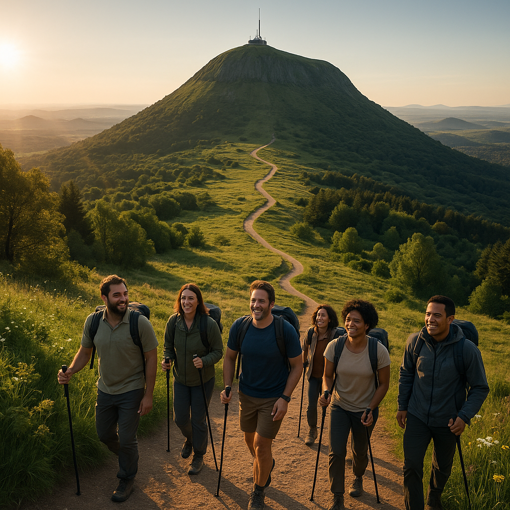 Randonnée célibataire à Clermont-Ferrand : volcans et chaîne des Puys