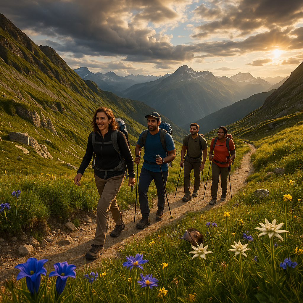 GR5 entre célibataires : des Vosges au lac Léman, le guide complet