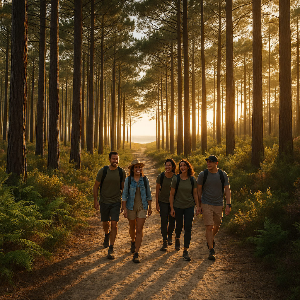 Randonnée célibataire en Nouvelle-Aquitaine : océan, forêts et Dordogne