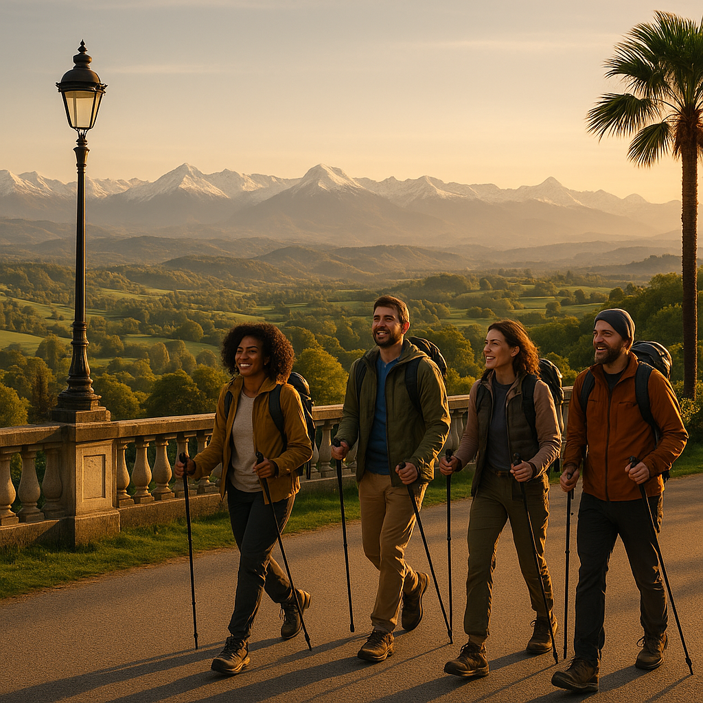 Randonnée célibataire à Pau : panoramas pyrénéens et vallées béarnaises