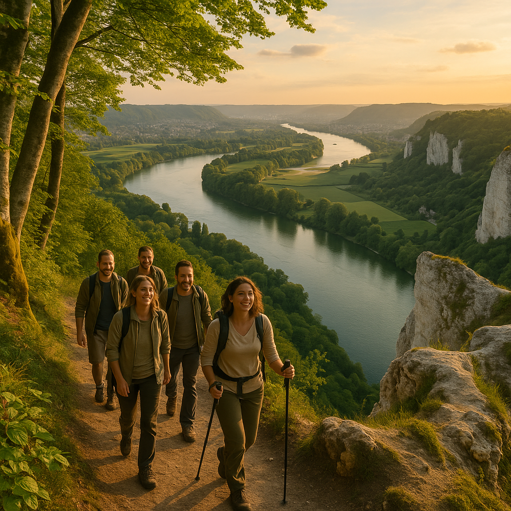 Randonnée célibataire à Rouen : boucles de la Seine et forêt de Roumare