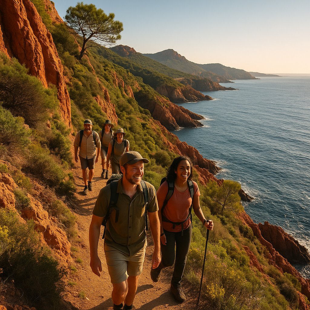 Sentier des Douaniers en Côte d'Azur : rando entre célibataires