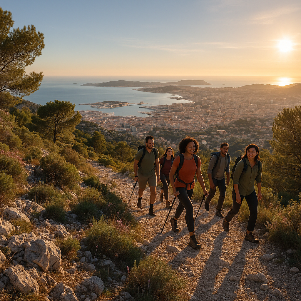 Randonnée célibataire à Toulon : calanques, Mont Faron et îles d'Or